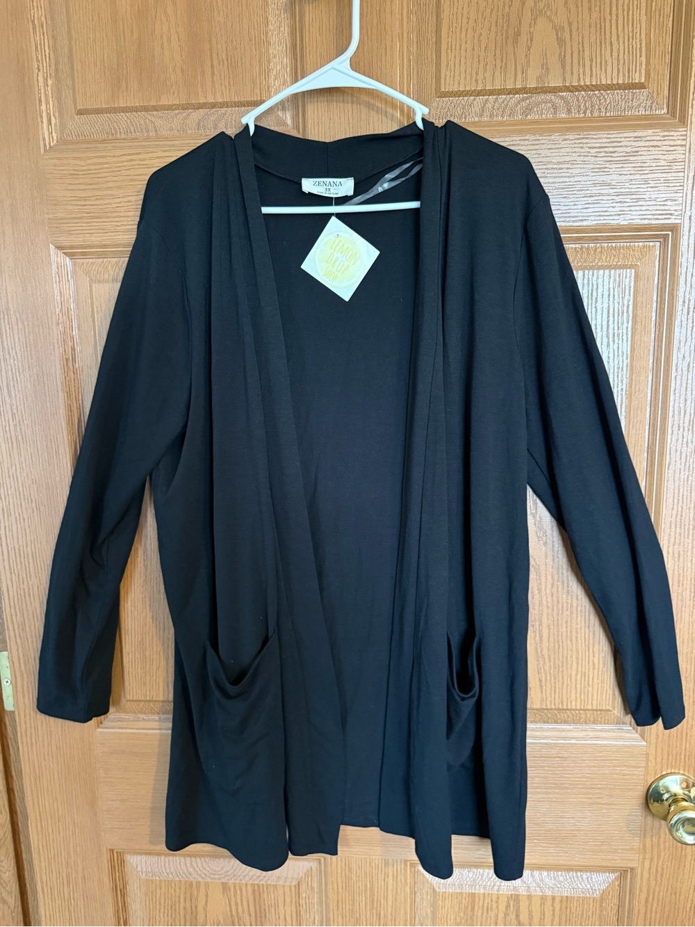 Zenana Black cardigan